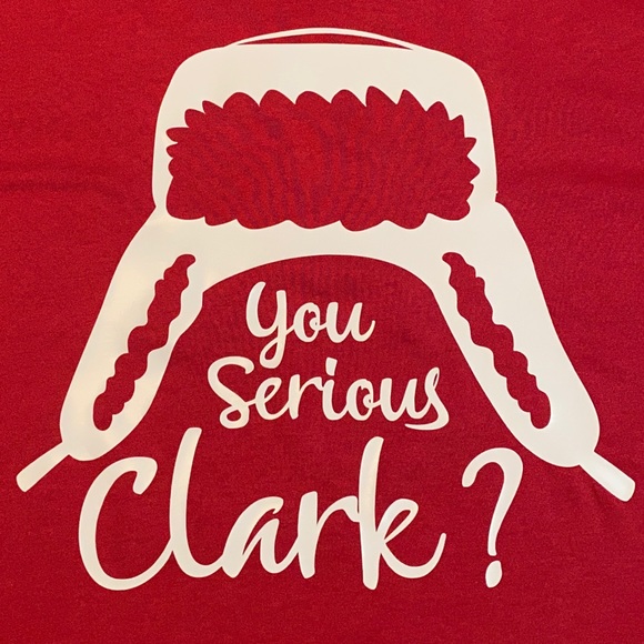 Griswold Family Vacation Tops - NEW UNISEX “YOU SERIOUS CLARK?” Griswold Family Vacation Christmas